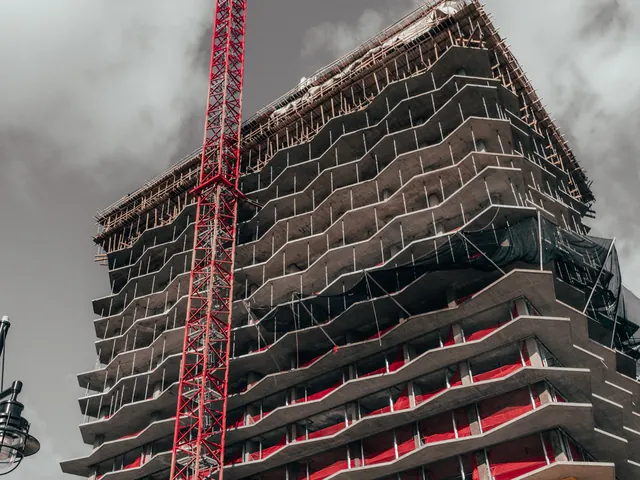 Bâtiment en construction — photographie d’illustration